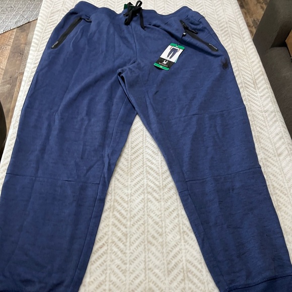 Spyder Other - Spyder XL Blue Jogger Pants with Black Accents